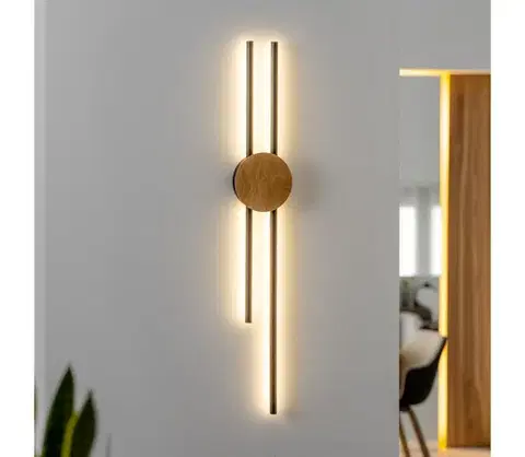 Svietidlá BRILAGI - LED Nástenné svietidlo WOODY COLLINE LED/15W/230V 80 cm dub 8590828607373