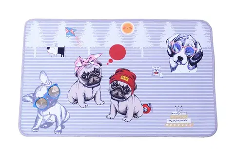 Kúpeľňové predložky MAKRO - Podložka 80x50cm Pes