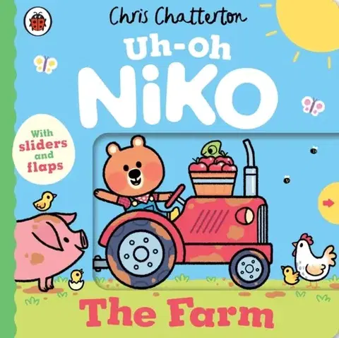 Leporelá, krabičky, puzzle knihy Uh-Oh, Niko: The Farm - Chris Chatterton
