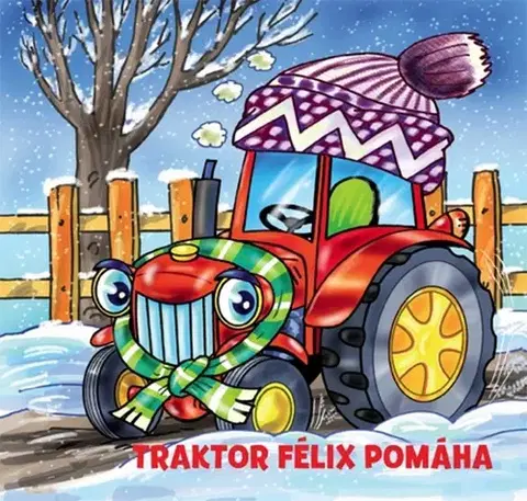 Leporelá, krabičky, puzzle knihy Traktor Félix pomáha - Helena Černohorská
