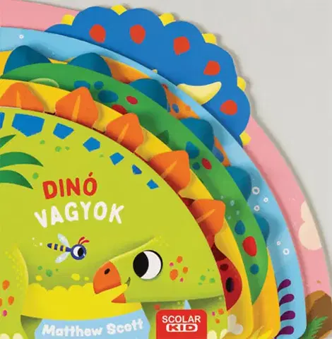 Leporelá, krabičky, puzzle knihy Dinó vagyok - Matthew Scott