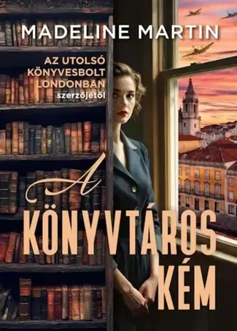 Detektívky, trilery, horory A könyvtáros kém - Madeline Martin
