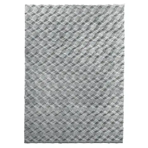 Moderné koberce Koberec Diamond 0,6/1,1 SM873 sivý
