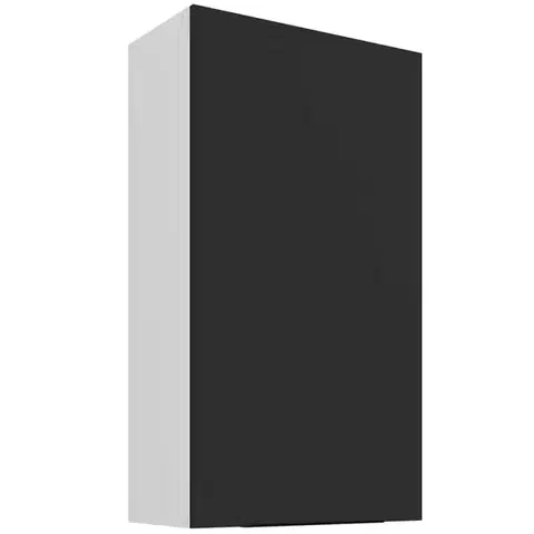 Kuchynské skrinky visiace Kuchynská skrinka Aria-Bl/Wh Anti Fingerprint 60g-108 1f
