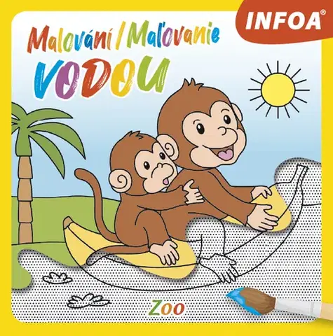 Nalepovačky, vystrihovačky, skladačky Malování / Maľovanie vodou: Zoo