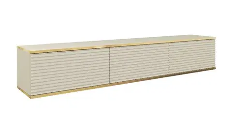 TV stolíky ArtPS TV stolík BIJOU MDF175 | závesný Farba: Béžová