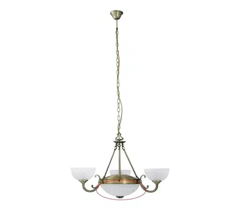 Lampy Rabalux - Náhradné sklo k lustru MARLENE E27 9527