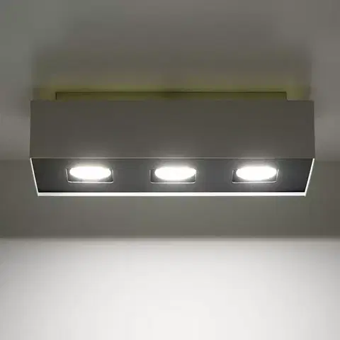 Vnútorné osvetlenie Stropná Lampa Atlanta 3 WHITE A-068