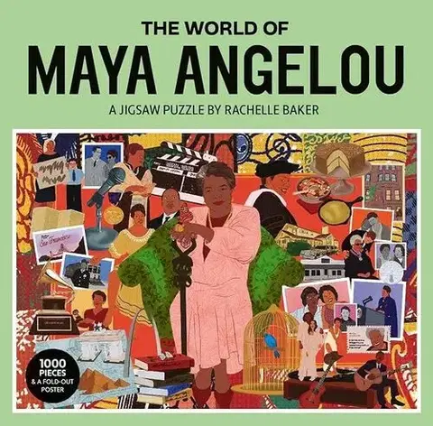 1000 dielikov Puzzle The World of Maya Angelou