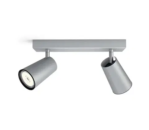 Svietidlá Philips 50572/48/PN - LED Bodové svietidlo MYLIVING PAISLEY 2xGU10/5,5W/230V 50572/48/PN