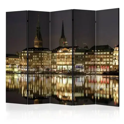 Paravány Paraván Night in Hamburg Dekorhome
