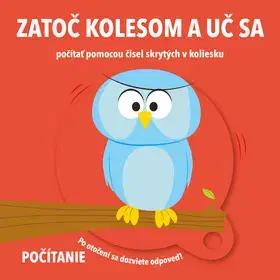 Leporelá, krabičky, puzzle knihy Zatoč kolesom a uč sa - Počítanie