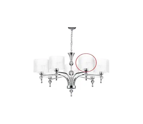 Lampy Azzardo - Náhradné tienidlo k lustru IMPRESS pr. 18 cm 8590828235644