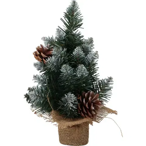 Vianočné dekorácie Vianočný dekoračný stromček Snowy, 30 cm, 30 cm
