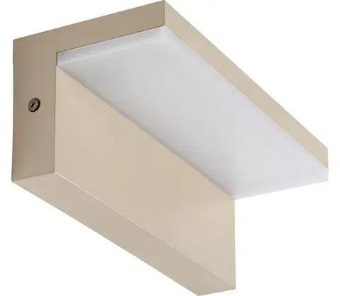 LED osvetlenie Rabalux 77219 - LED vonkajšie nástenné svietidlo ZARAGOZA LED/9W/230V IP54 béžová 77219