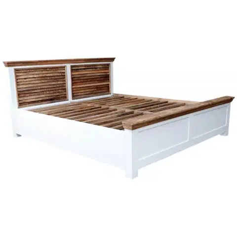 Postele Posteľ Agni 180x200 indický masív mango