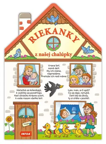 Leporelá, krabičky, puzzle knihy Riekanky z našej chalúpky