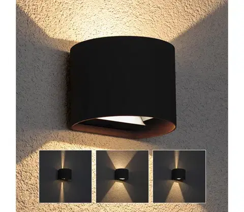 Svietidlá BRILAGI - LED Vonkajšie nástenné svietidlo RONDO LED/6W/230V IP54 WO-HR60431-LED-OEM