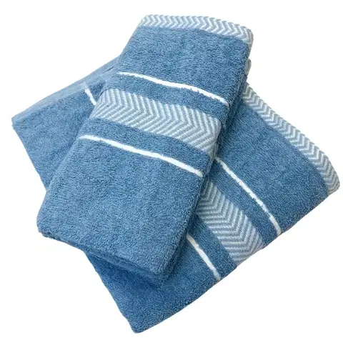 Uteráky Froté uterák deluxe Monako modrý 50x90cm TiaHome