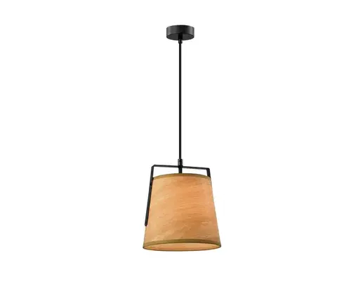 Svietidlá  Luster na lanku MILBURY 1xE27/40W/230V hnedá 31-38364