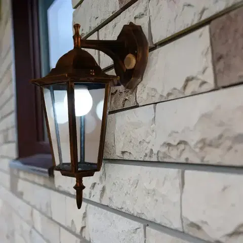 Solárne dekoračné lampy Záhradná lampa VITTA OL-2237-06 H MBG LW1