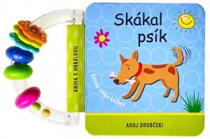 Leporelá, krabičky, puzzle knihy Skákal psík: Kniha s hrkálkou