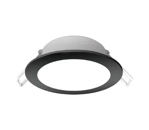 Svietidlá  B.V.  - LED Kúpeľňové podhľadové svietidlo LED/4,8W/230V 4000K čierna IP65 B10405QA0