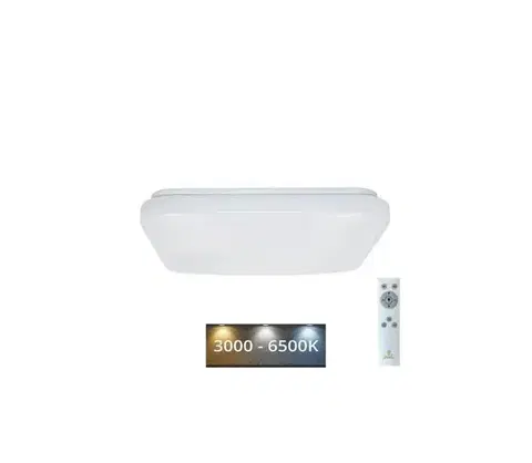 Svietidlá  LED Stropné svietidlo OPAL LED/48W/230V 3000-6500K + diaľkové ovládanie LCL535S/S