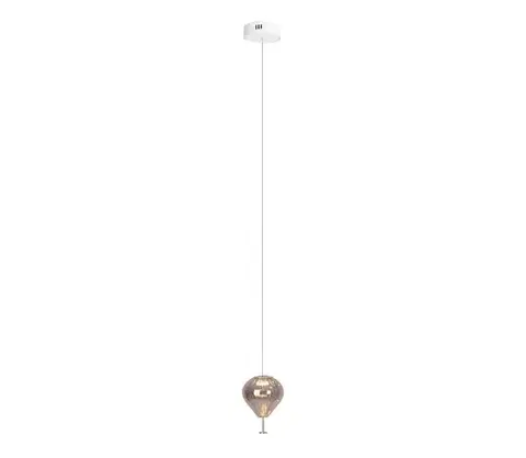Svietidlá MAXLIGHT P0576 - LED Luster na lanku PALLONCINI 2xLED/3W/230V pr. 12 cm dymová P0576