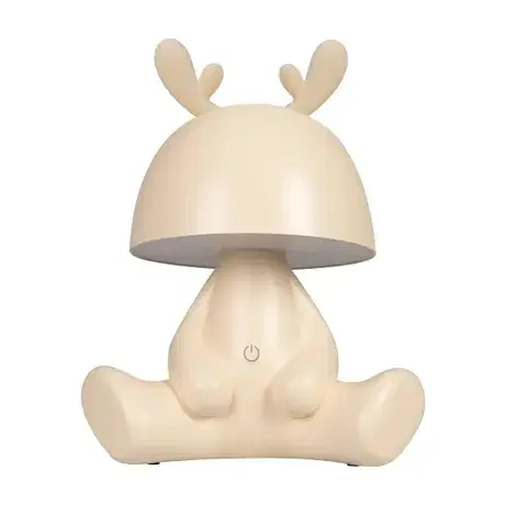 Lampy do obývačky Stolová LED lampa  RENI 66345 ecru LB1