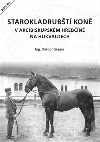 Kone Starokladrubští koně v arcibiskupském hřebčíně na Hukvaldech - Dalibor Gregor