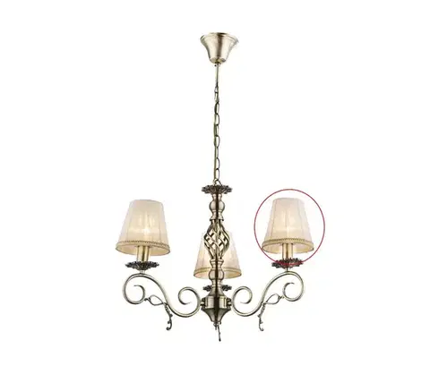 Lampy Globo - Náhradné tienidlo pre luster GENOVEVA E14 69011G