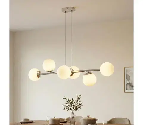 Svietidlá BRILAGI - Luster na lanku MALONY 6xE14/20W/230V lesklý chróm 8590828080398