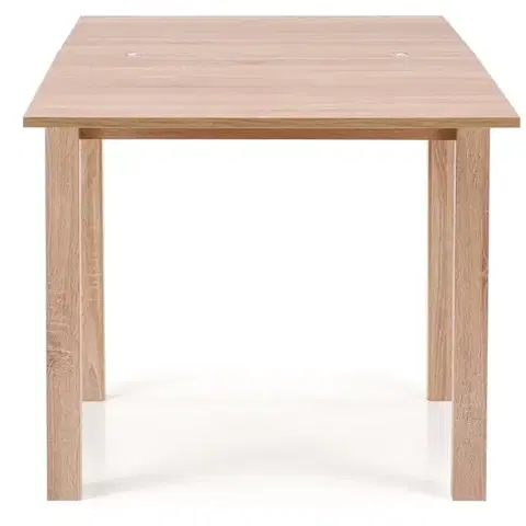 Stoly v podkrovnom štýle Rozkladací stôl Gracjan 80/160x80cm doska/Abs/MDF – Dub Sonoma