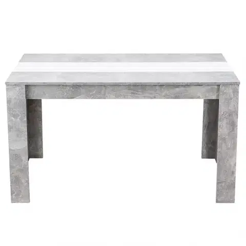 Jedálenské stoly Stôl Domus 135x80 betón 11008800