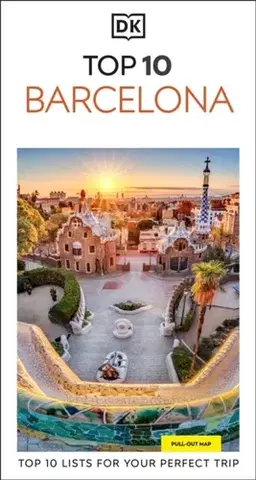 Geografia, mapy, sprievodcovia DK Top 10 Barcelona - DK Travel