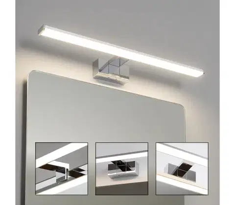 Kúpeľňové zrkadlá BRILAGI - LED osvetlenie zrkadla do kúpeľne VESTRA LED/12W/230V 60 cm IP44 chróm FG-M1-C02-600-CHR