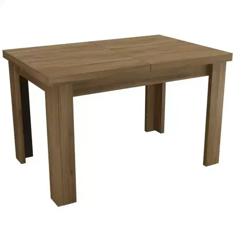Jedálenské stoly Rozkladací stôl 120/160x80cmTadeusz dub lefkas