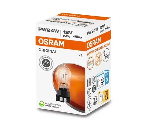 Žiarovky Originálna autožiarovka ORIGINAL WP3.3X14.5-3 PSX PW24W/24W/12V - Osram 7447