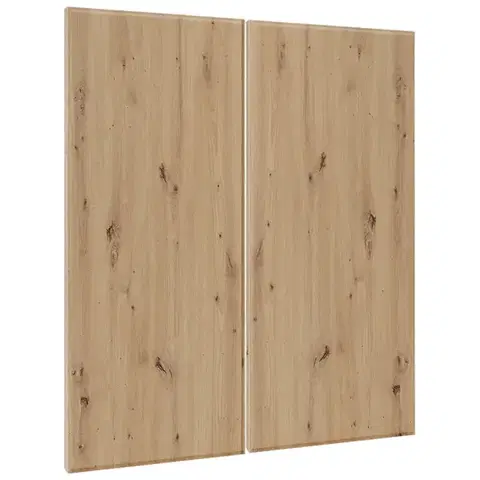 Kuchynské skrinky Čelo skrinky Luxeo F16-G80(72) tenký rám dub