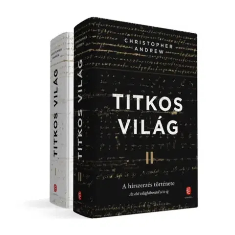 Odborná a náučná literatúra - ostatné Titkos világ I-II. - A hírszerzés története - Christopher Andrew