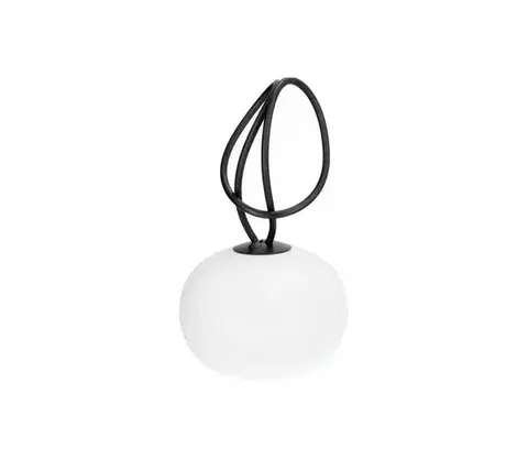LED osvetlenie  LED stmievateľné nabíjateľné vonkajšie svietidlo VENEZIA LED/1,5W/5V 2500K IP54 2600mAh čierne 001437