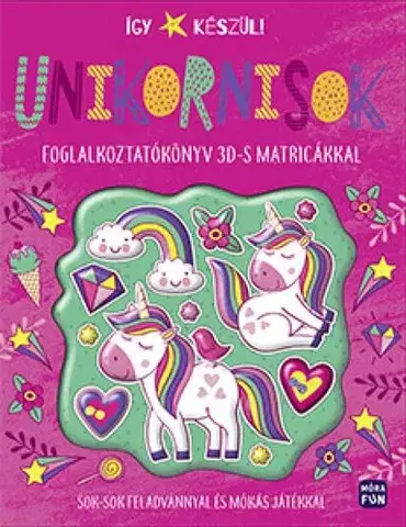 Príprava do školy, pracovné zošity Így készül! Unikornisok