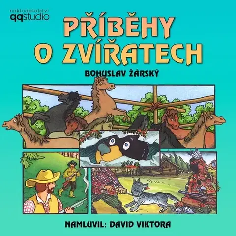 Pre deti a mládež - ostatné QQ studio Ostrava s.r.o. Příběhy o zvířatech