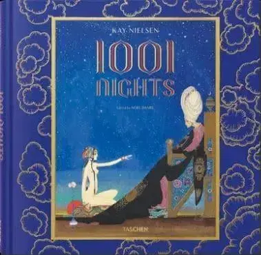 Maliarstvo, grafika Kay Nielsen. 1001 Nights - Kay Nielsen