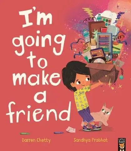 Leporelá, krabičky, puzzle knihy I'm Going to Make a Friend - Darren Chetty