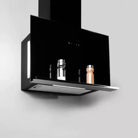 Komínové digestory Digestor WK-9 Crystal PRO 60 čierna