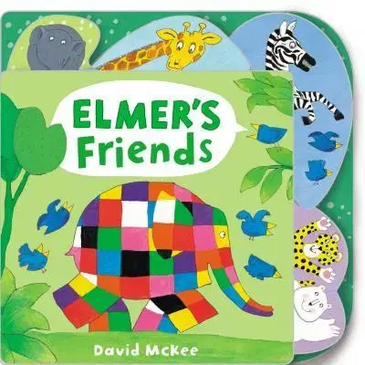 Leporelá, krabičky, puzzle knihy Elmer's Friends - David McKee