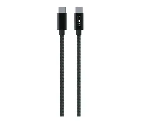 Predlžovacie káble Winner Group - USB kábel USB-C / USB-C 60W 50cm čierna WINTYPCC50CM