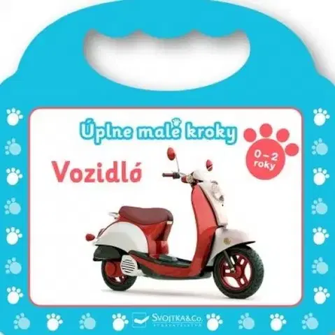 Leporelá, krabičky, puzzle knihy Úplne malé kroky: Vozidlá - Kolektív autorov